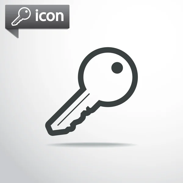 Key icon design — Stock Vector