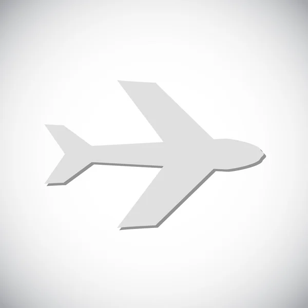 Icono del avión — Vector de stock