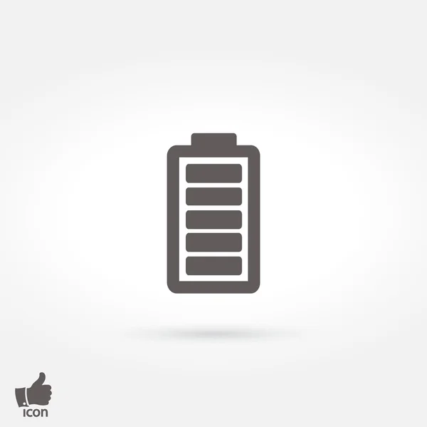 Icona del carico della batteria — Vettoriale Stock