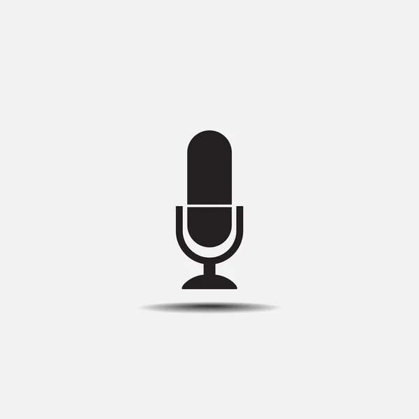 Microphone icon design — Stock Vector