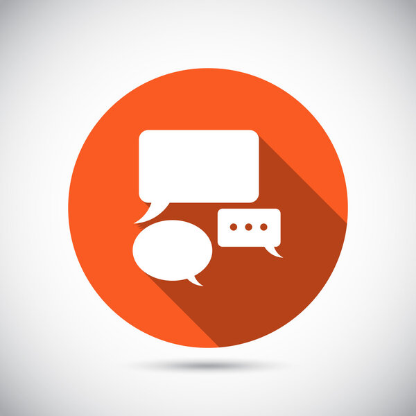 Иконка речевых пузырей
