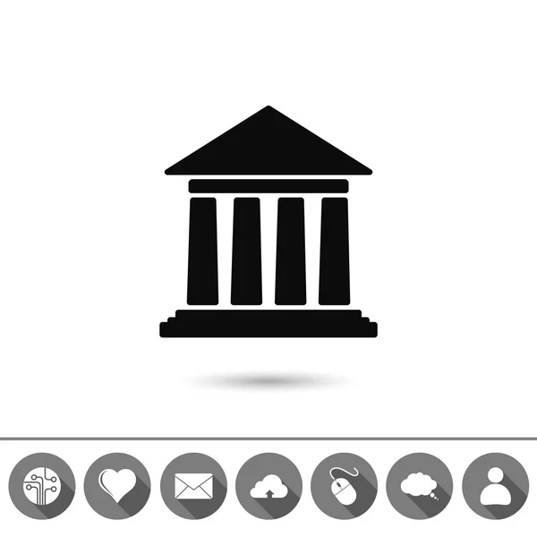 Historical building icon — Stock Vector