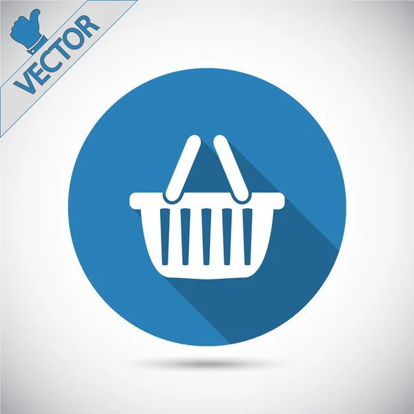 Shopping basket Icon — Stock Vector