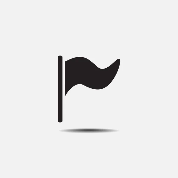 Icône web drapeau — Image vectorielle