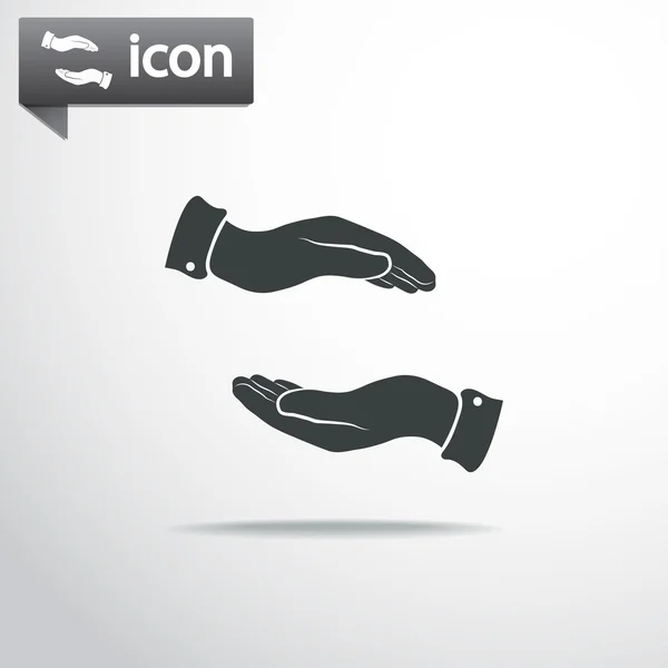 Handen pictogram ontwerp — Stockvector