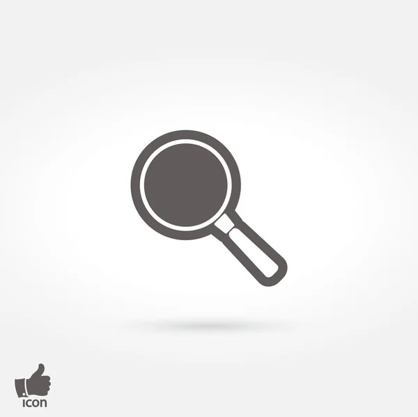 Search icon. Flat design — Stock Vector