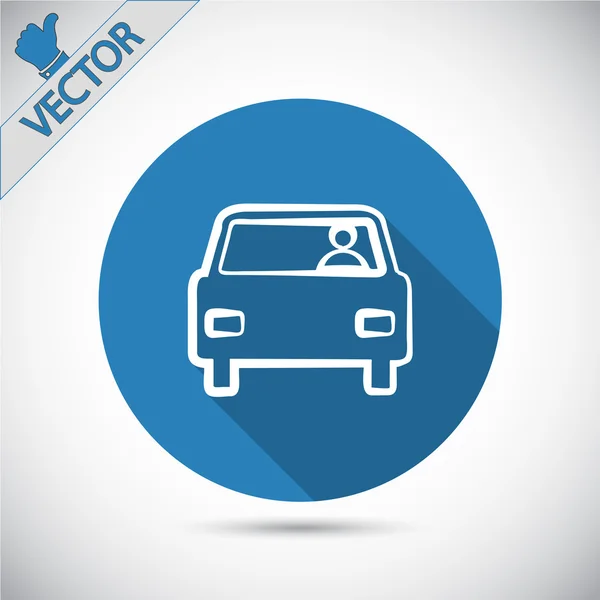 Auto pictogram — Stockvector