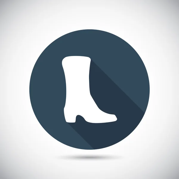 Womens schoenen pictogram — Stockvector