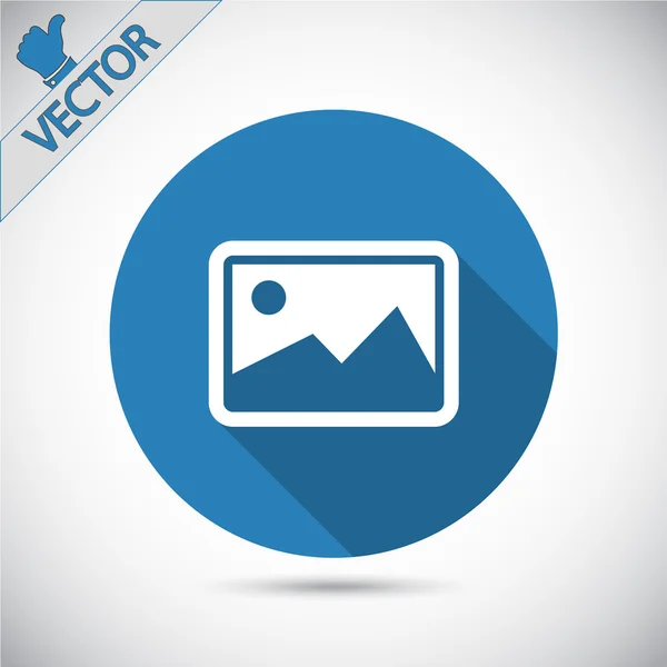 Photograph icon — Stock Vector