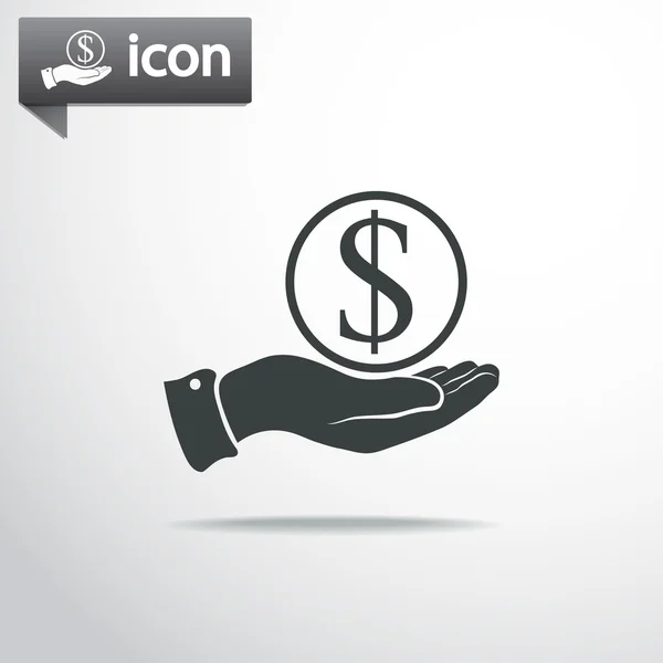 Money icon design — Stock Vector