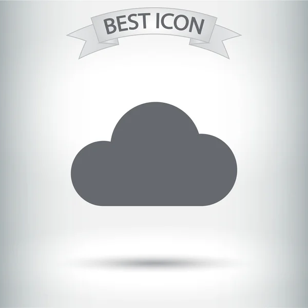 Icono de nube — Vector de stock