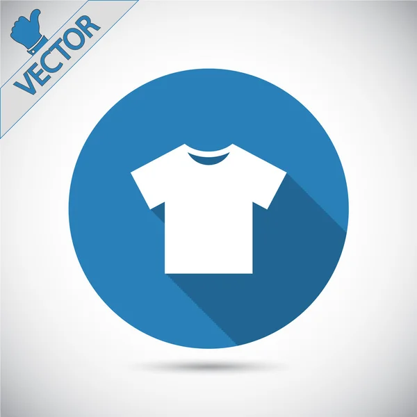 Tshirt pictogram — Stockvector