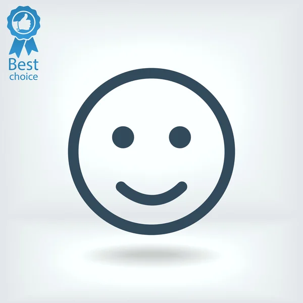 Smile Icon design — Stock Vector