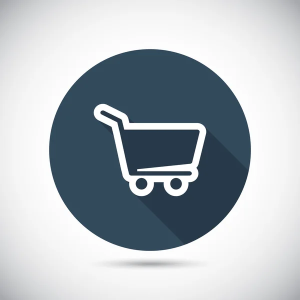 Shopping basket icon — Stock Vector