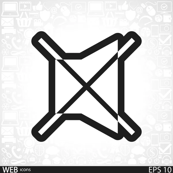 Głośnik ikona designu — Wektor stockowy