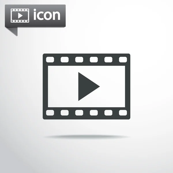 Відео Icon дизайн — стоковий вектор