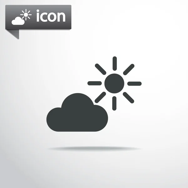 Ilustración del icono web del tiempo — Archivo Imágenes Vectoriales