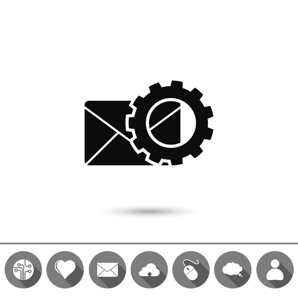 Sobre icono de correo — Vector de stock