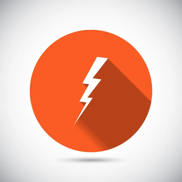 Lightning icon — Stock Vector