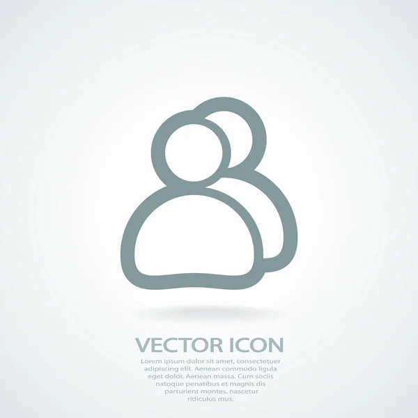 Icono del hombre de negocios — Vector de stock