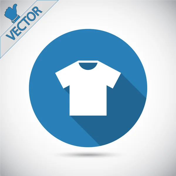 Tshirt pictogram — Stockvector