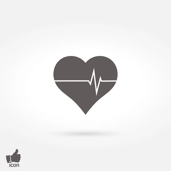 Kalp simgesi — Stok Vektör