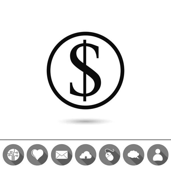 Diseño de icono de dinero — Vector de stock