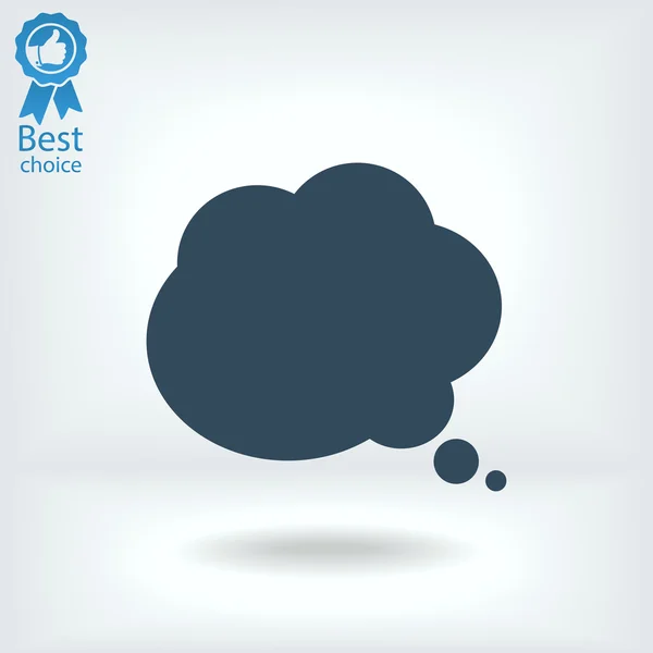 Speech bubble icon — Stock Vector