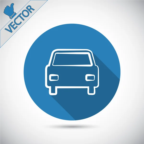 Auto pictogram — Stockvector