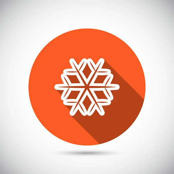 Snowflake icon — Stock Vector