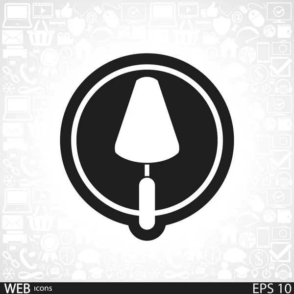 Troffel pictogram ontwerp ontwerp — Stockvector