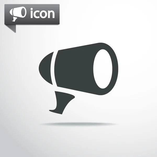 Głośnik ikona designu — Wektor stockowy