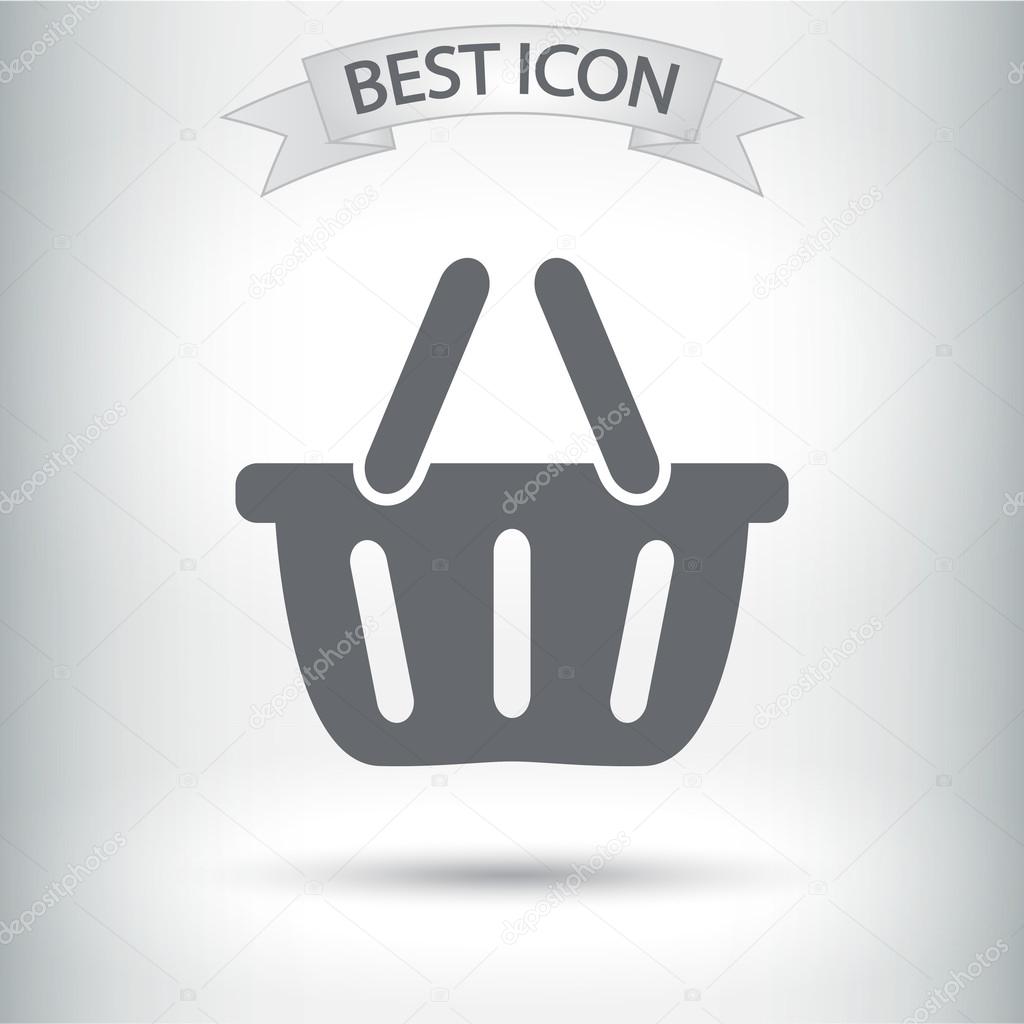 Shopping basket icon