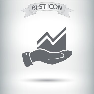 Infographic, grafik simgesi