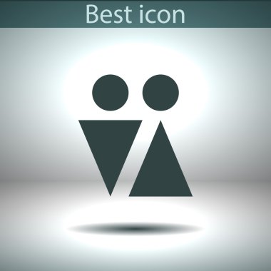 erkek ve dişi sembolleri simgesi