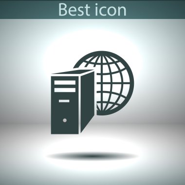bilgisayar sunucusu simgesi