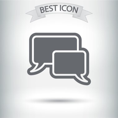 komik konuşma kabarcıklar simgesi