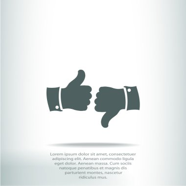 Simge gibi. Düz tasarım stili