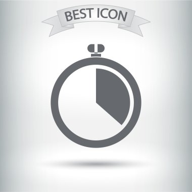 Kronometre simgesi tasarım