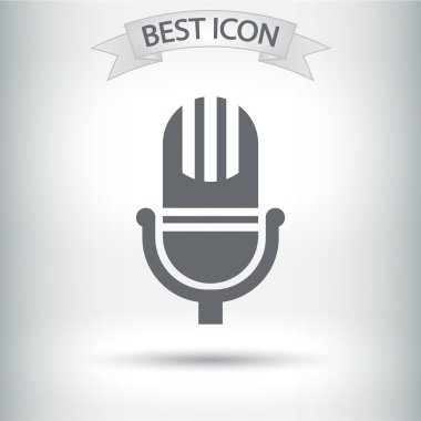 mikrofon simgesi tasarım