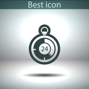 Kronometre simgesi tasarım