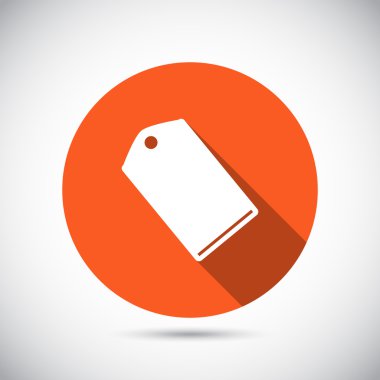 Etiketi simgesi tasarım