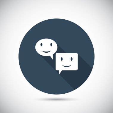 komik konuşma kabarcıklar simgesi