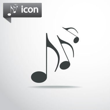 müzik simgesi tasarım