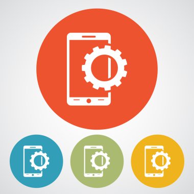 Mobil akıllı telefon simgesi