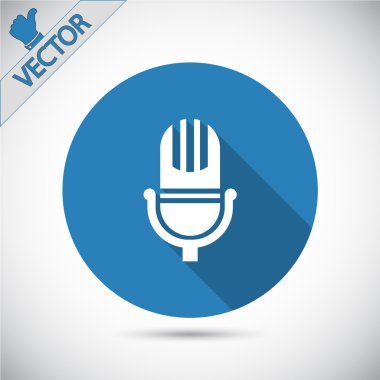 mikrofon simgesi tasarım