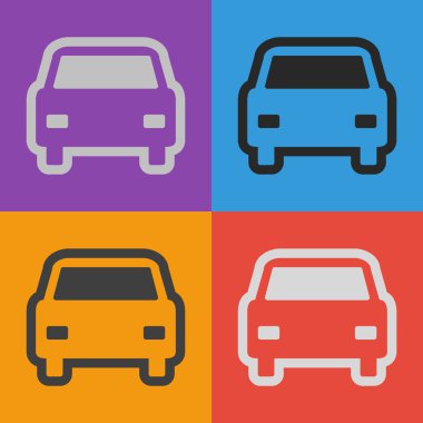 Araba simgesi tasarım