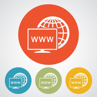 Monitör simgesi tasarım