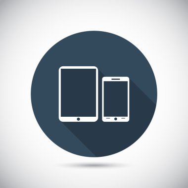 Mobil akıllı telefon simgesi