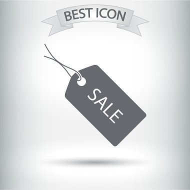 Satılık etiketi simgesi